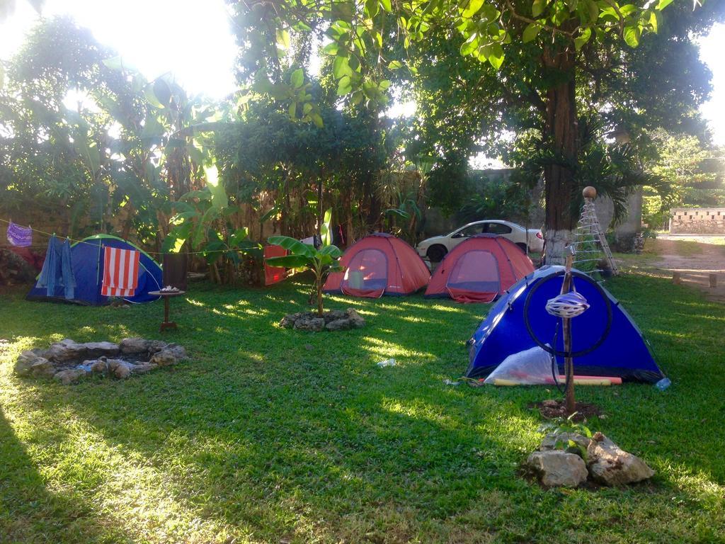 Yaxche Centro Hostal y Camping Bacalar Habitación foto